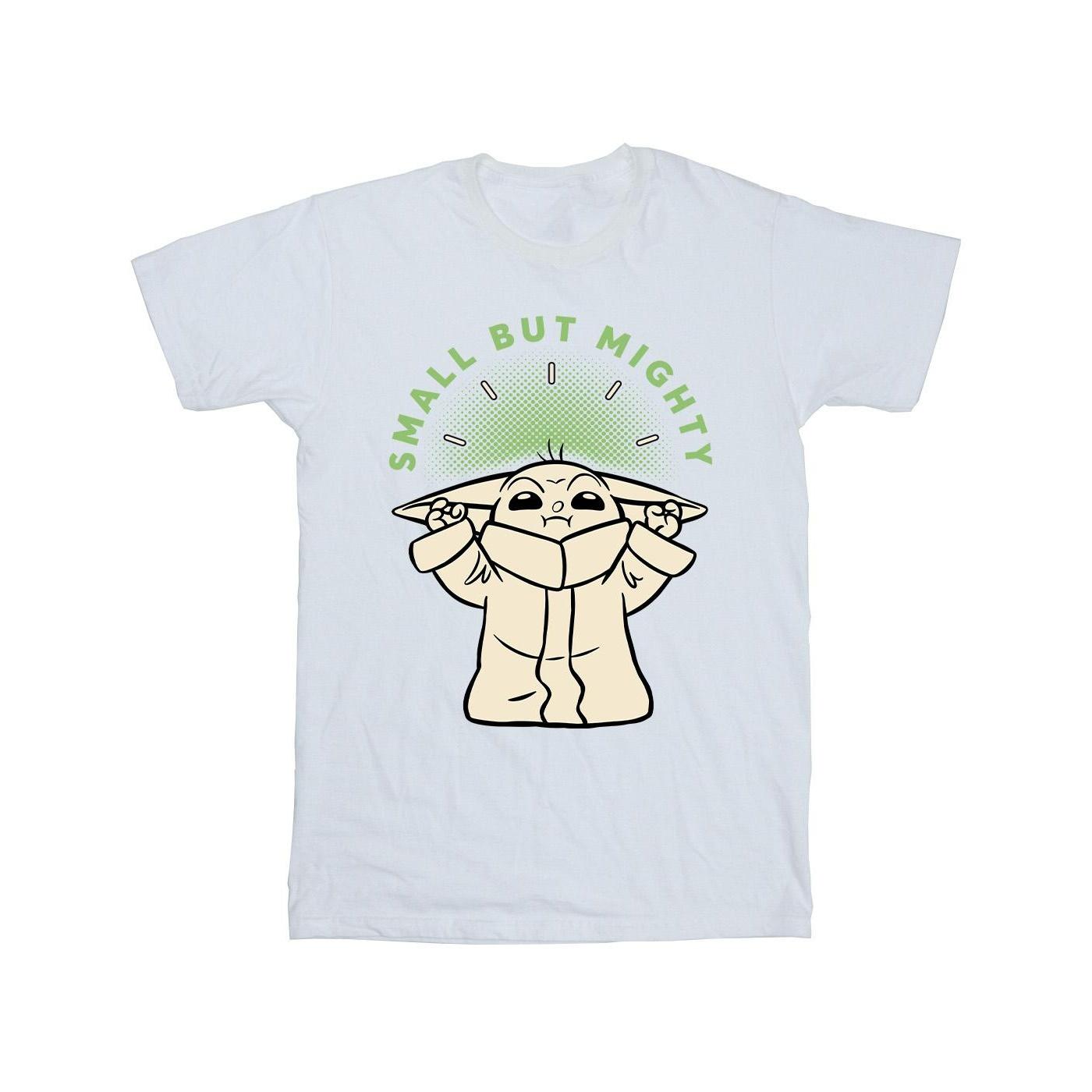 Star Wars Boys The Mandalorian Small But Mighty Grogu T-Shirt 3-4 Years wit
