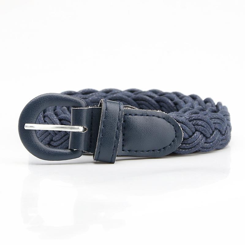 Daily updates, thank you for following Tailleband Dames waxtouw Fried Dough Twists breien casual veelzijdige dunne riem rok decoratieve riem mode tailleketting