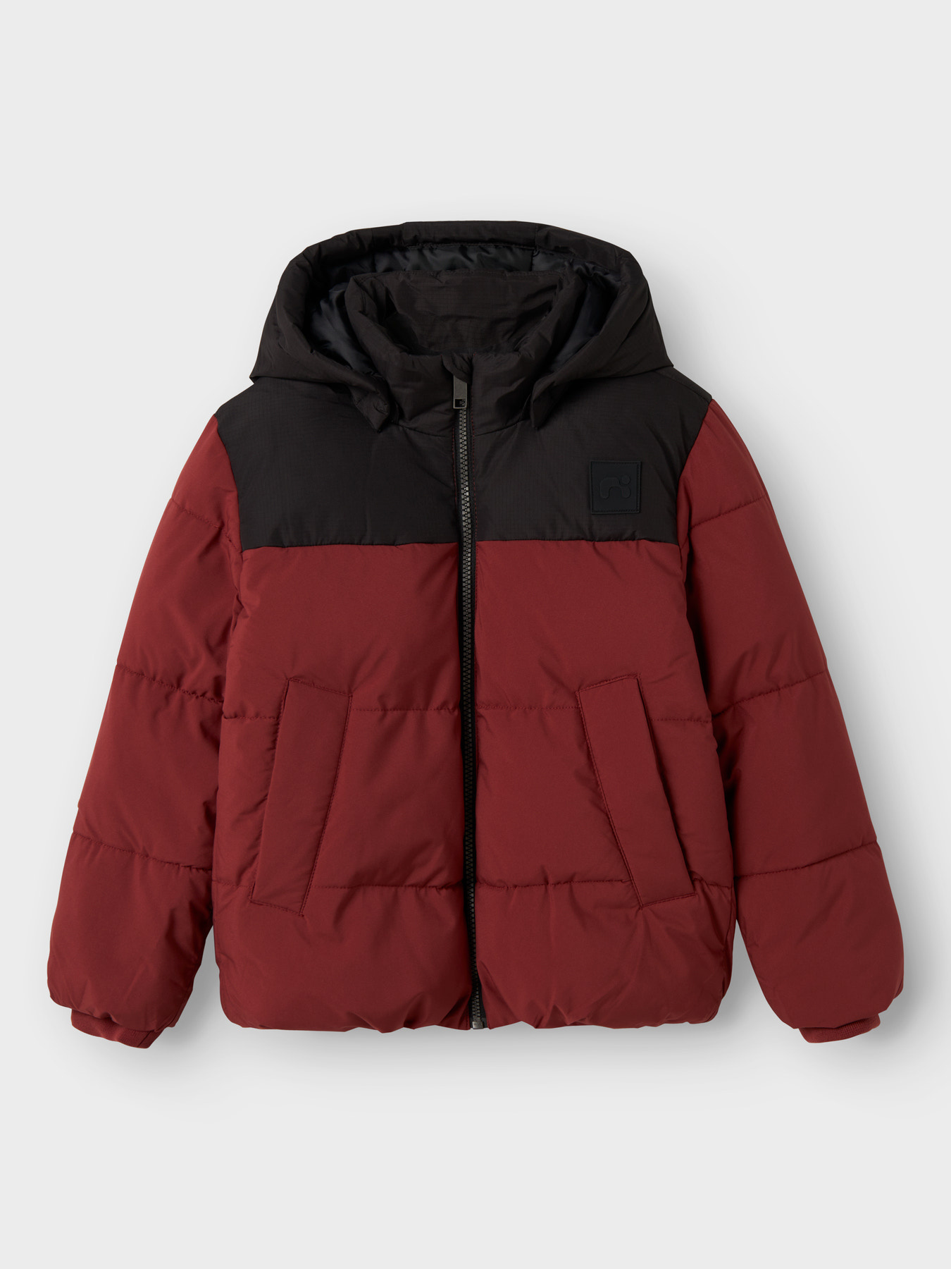 Name it winter winterjas jongens - rood - puffer - NkmMorning