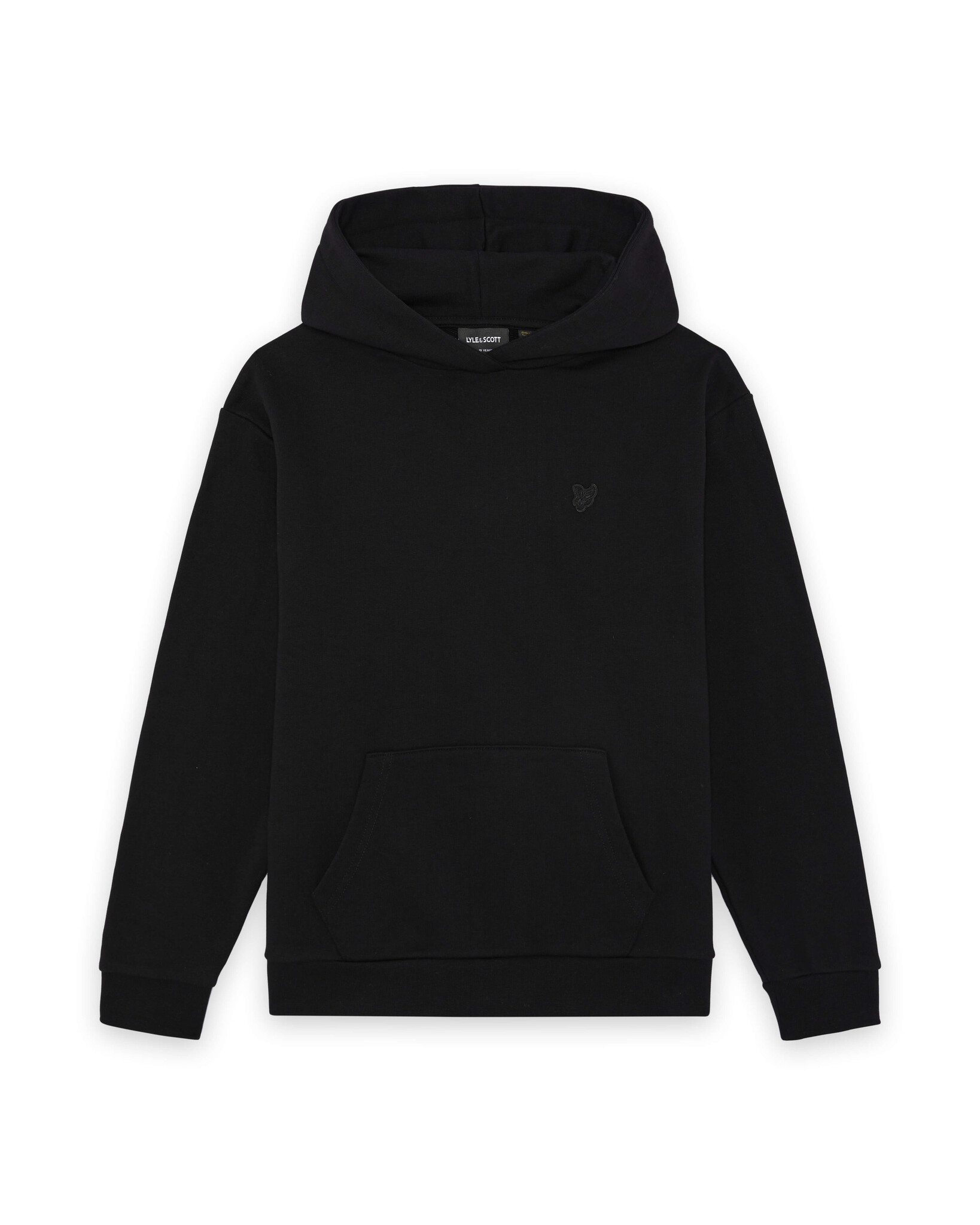 Lyle & Scott winter hoodie jongens - zwart