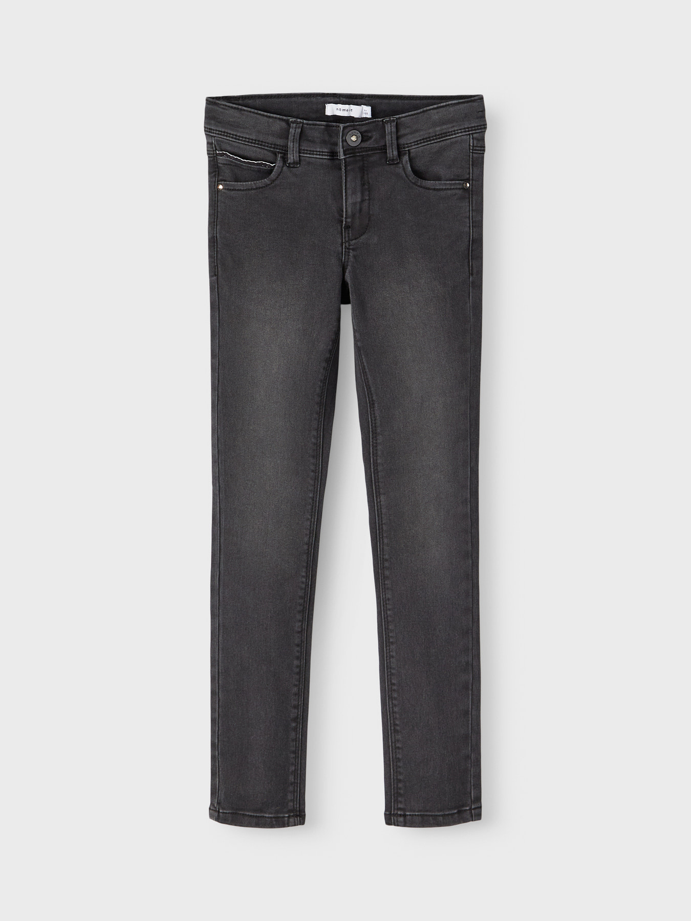 Name it winter jeans broek meisjes - zwart - skinny fit - NkfPolly