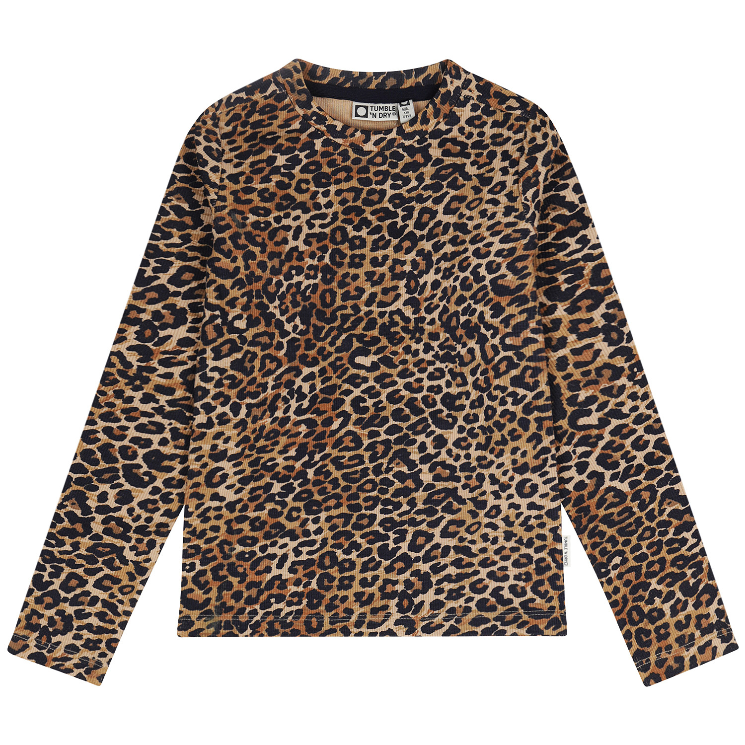 Tumble & Dry winter longsleeve t-shirt meisjes - bruin - Belle