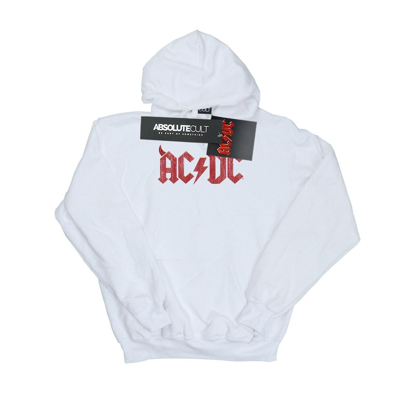 AC/DC Hoodie met hoornslogo voor jongens 7-8 Years