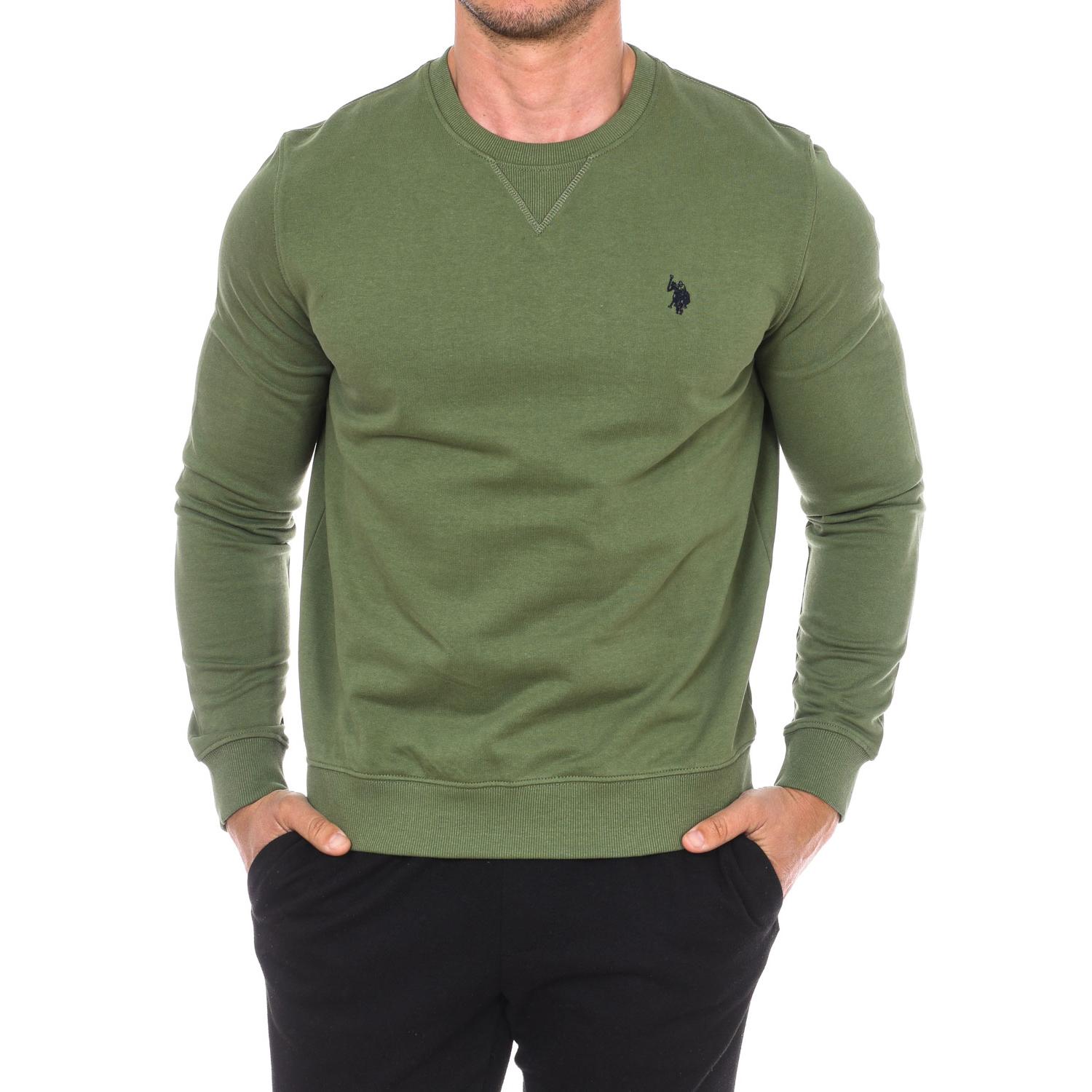 U.S. Polo Assn. Heren sweatshirt met lange mouwen en ronde hals 67932 XL