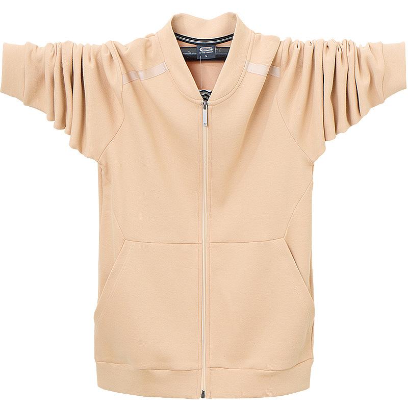 Phoca largha Heren lichtgewicht bomberjack casual lente herfst varsity jassen rits atletisch casual reizen werkjassen voor heren effen sweatshirt met zak 6XL