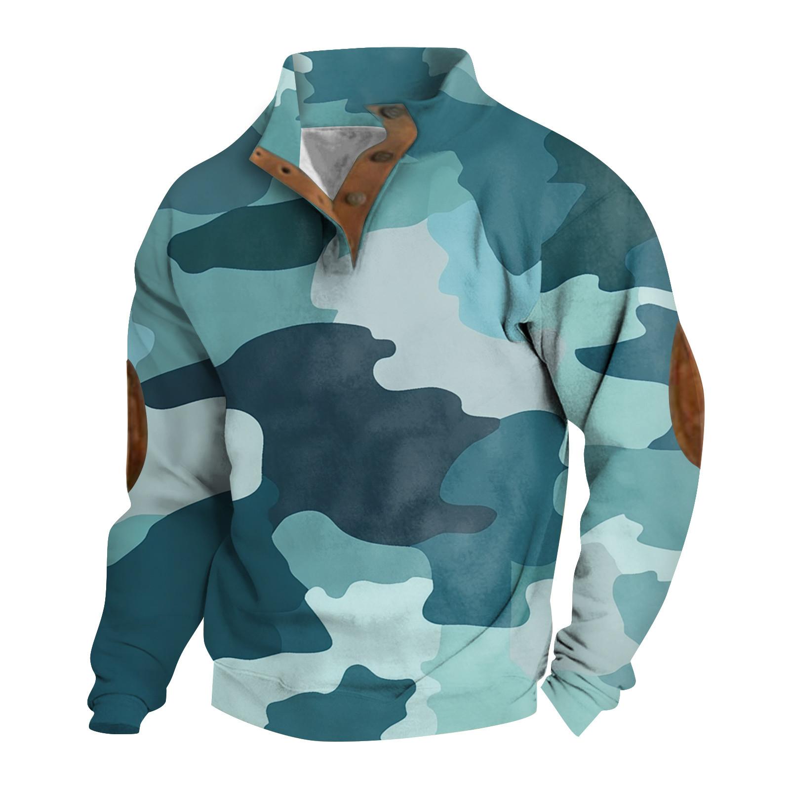 Sinking fish Lente en heren staande kraag sweatshirt is outdoor casual truien tops XL