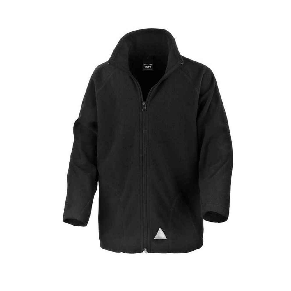 Pertemba FR - Apparel Result Core kinder-/kinderfleecejack 5-6 Years zwart