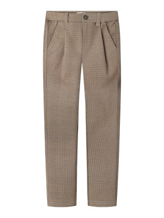 Name it winter broek jongens - bruin - xslim fit - NkmSilas