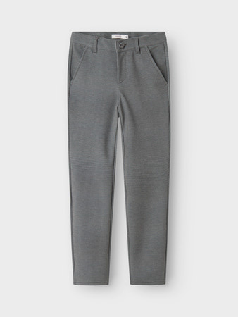 Name it winter broek jongens - grijs - xslim fit - NkmSilas