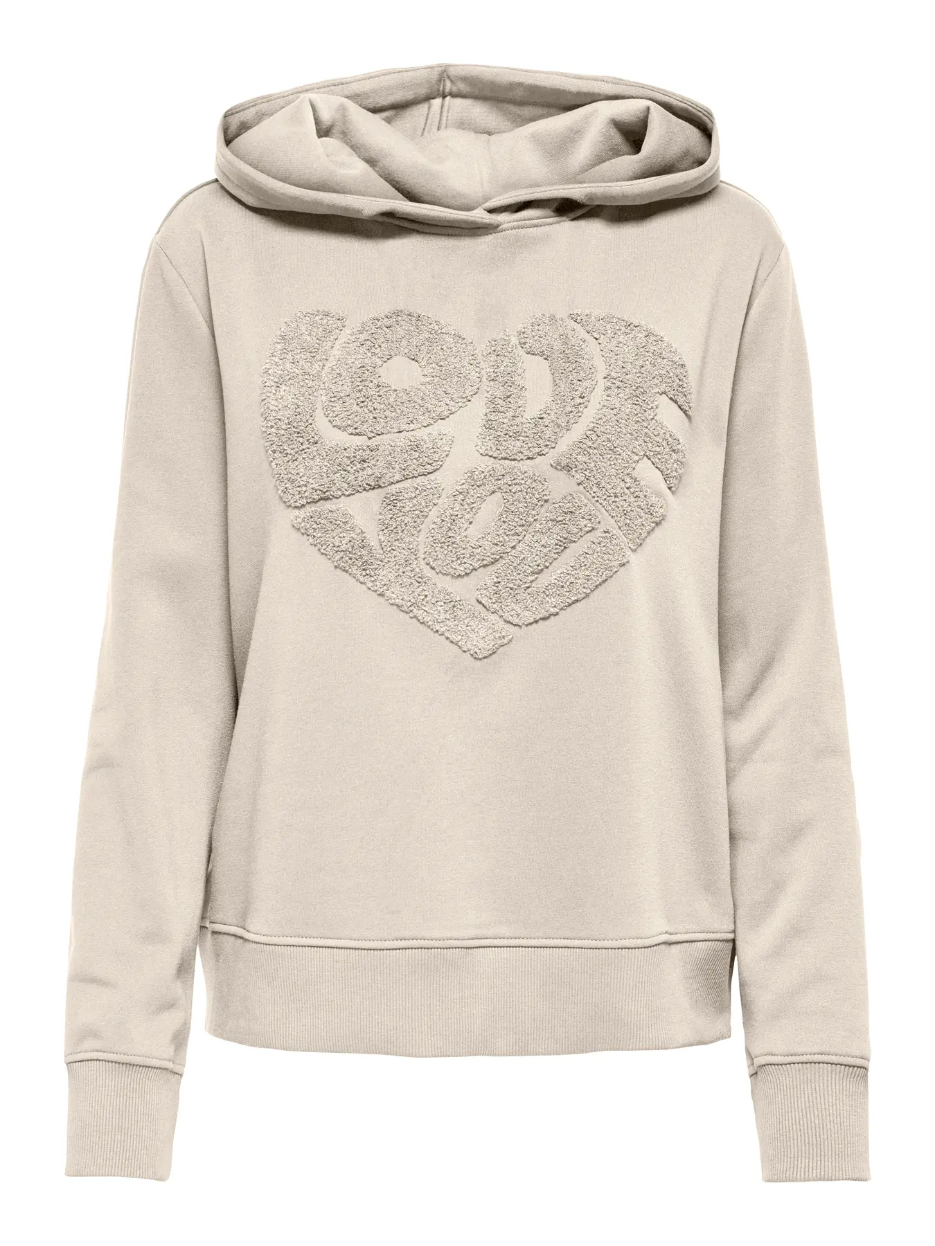 Kids ONLY winder hoodie meisjes - grijs - KogLyna - regular fit