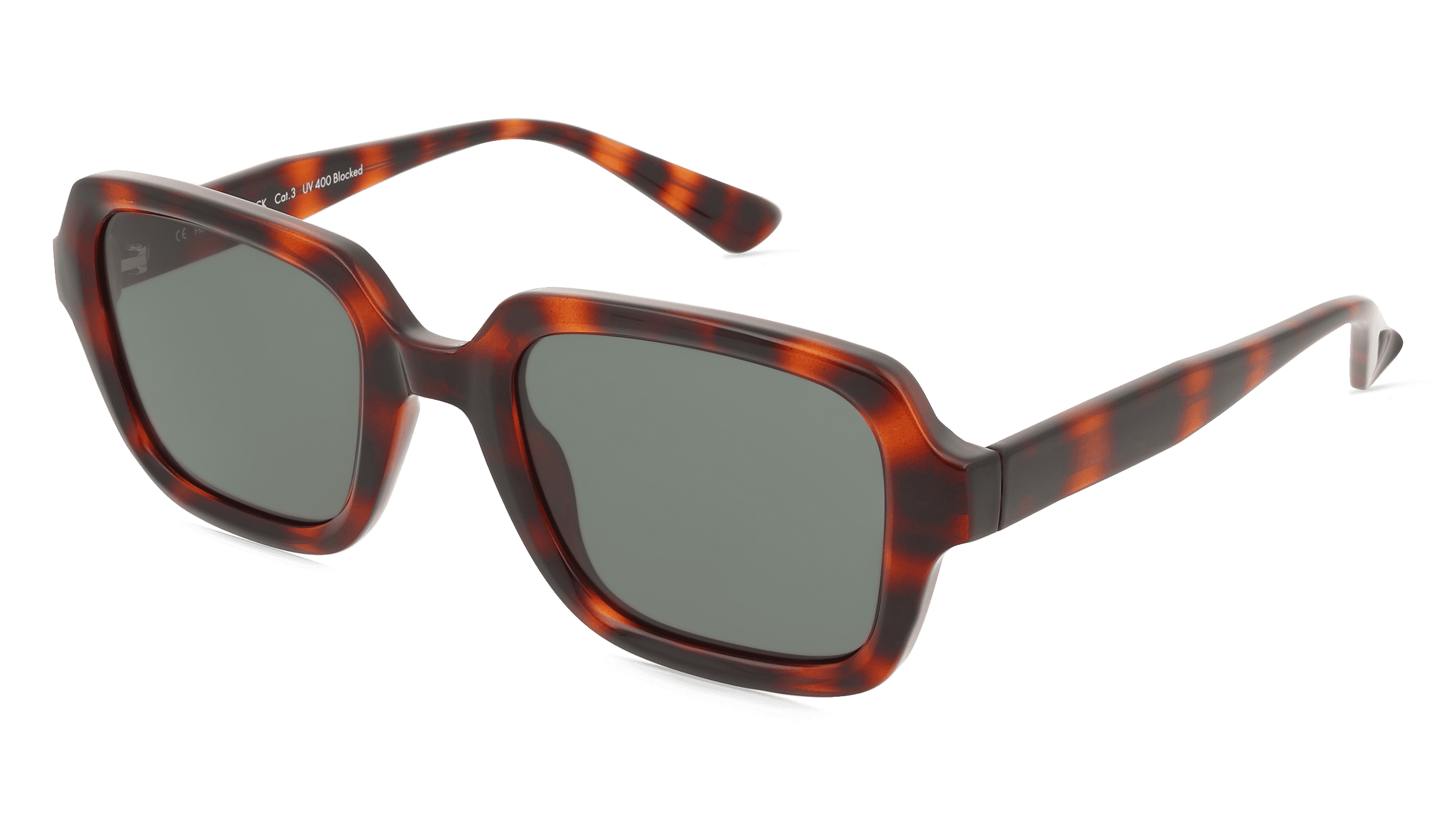 Fielmann MI 060 SUN FA PATRICK Unisex Zonnebril, Havanna glanzend
