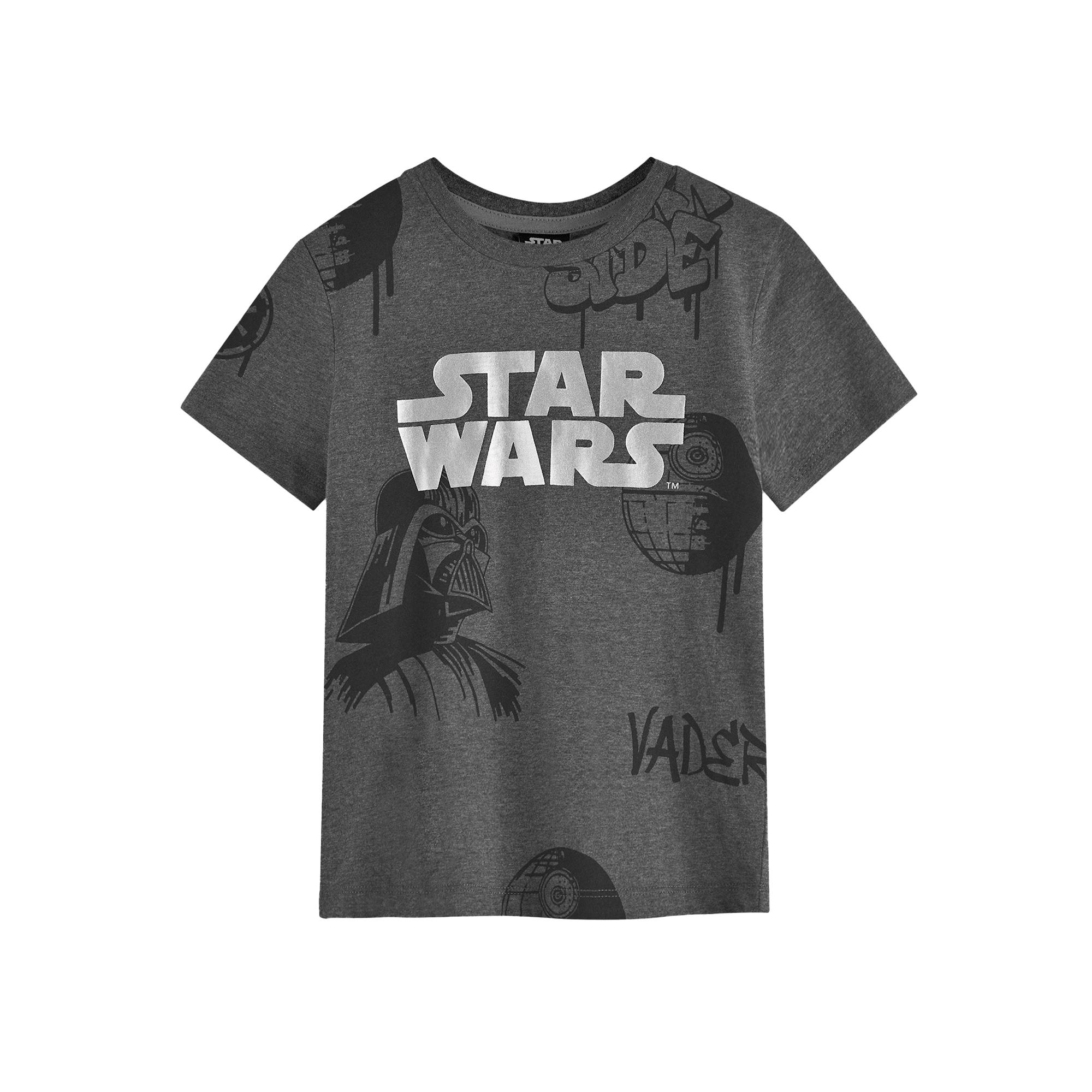 Star Wars jongens Darth Vader T-shirt 4-5 Years grijs