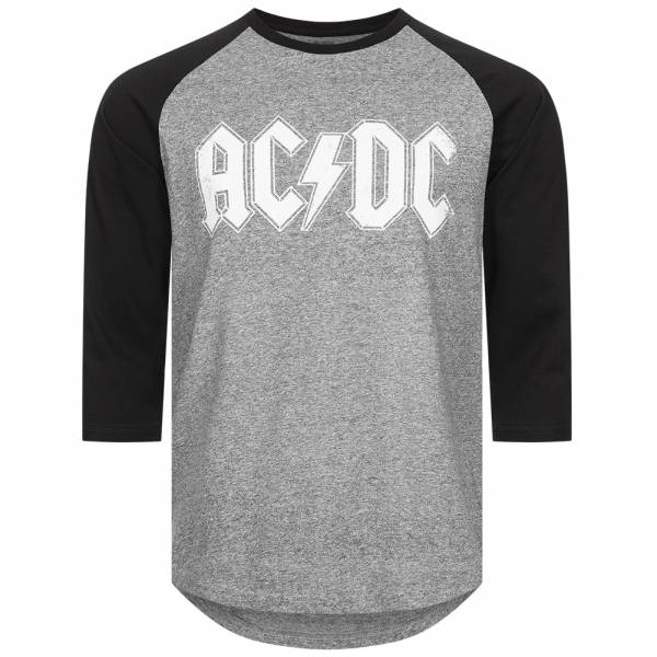Lizenz ACDC Raglan 3/4 Heren Shirt met lange mouwen GBMLT265GBK