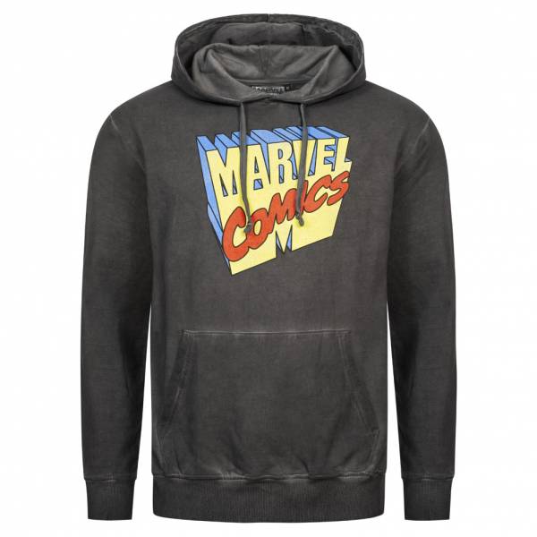 Lizenz Marvel Comics Retro 3D Logo Heren Hoody FBMHS655VBL