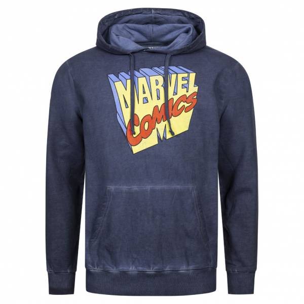 Lizenz Marvel Comics Retro 3D Logo Heren Hoody FBMHS655VNY