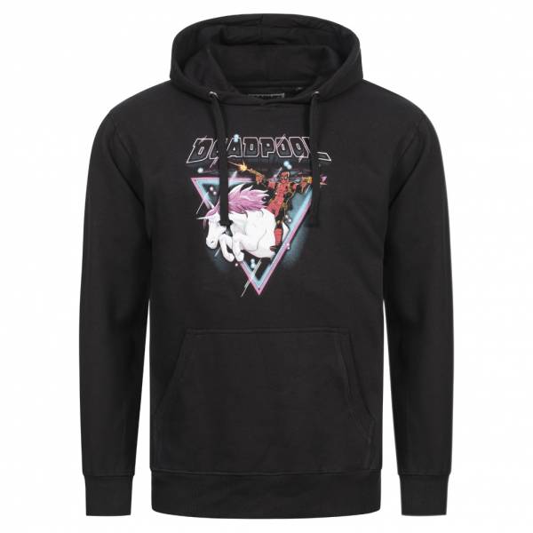 Lizenz Marvel Deadpool Unicorn Heren Hoody MAMHS058BLK