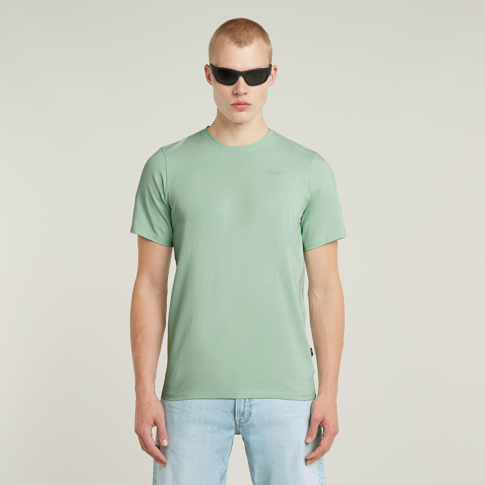 G-Star RAW Slim Base T-shirt - Groen - Heren