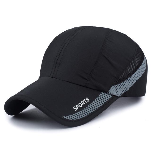 Northwood []Zomerpet Heren Sport Baseball Cap Dames Zonnepet Ademende Papa Hoed Sport Snapback Cap 56-60cm zwart