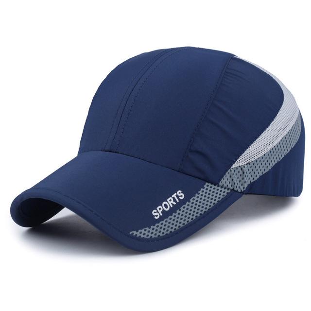 Northwood []Zomerpet Heren Sport Baseball Cap Dames Zonnepet Ademende Papa Hoed Sport Snapback Cap 56-60cm donkerblauwe kleur