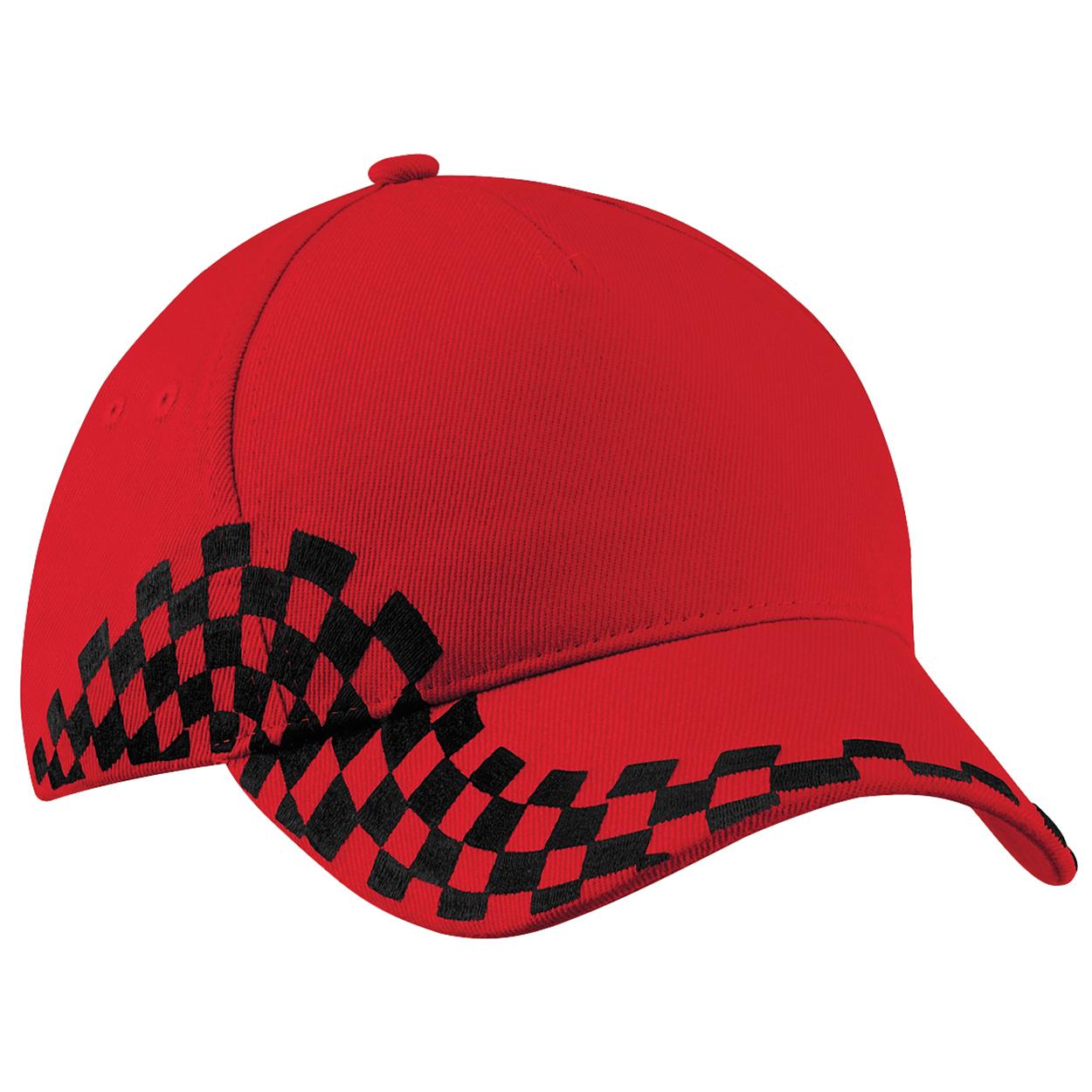 Beechfield unisex Grand Prix-baseballpet (pak van 2) One Size