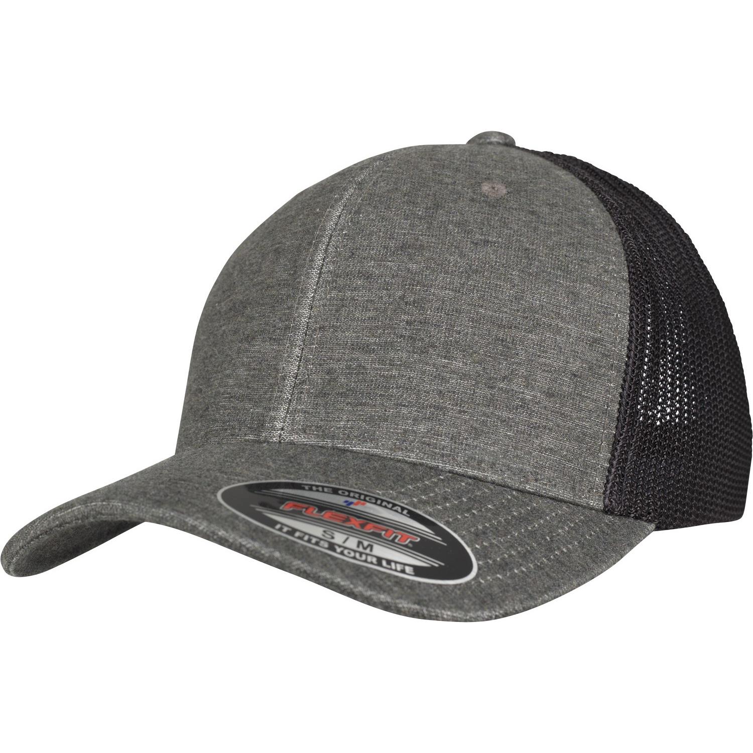 Flexfit by Yupoong Retro Trucker gemêleerde pet