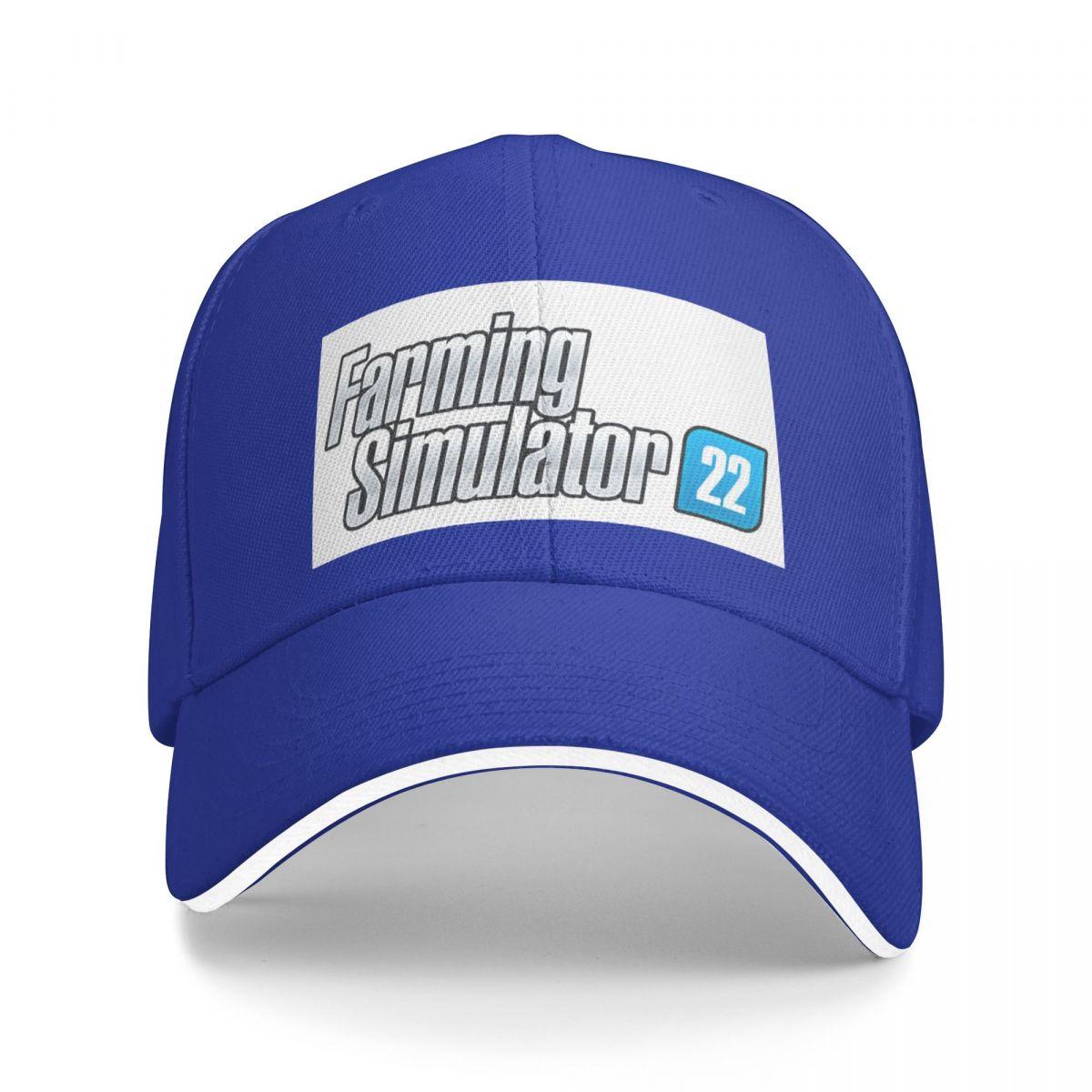 91440605MAC58Q307J Farming Simulator 22 Baseball Cap Golf Hat Man Kerstmuts mode Dames Strand Outlet 2023 Unisex'S