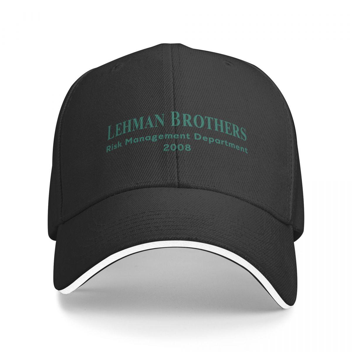 91440605MAC58Q307J Lehman Brothers Risk Management Department 2008 Baseballpet |-F-| Rave Militaire Tactische Pet Pet Vrouwelijk Unisex'S