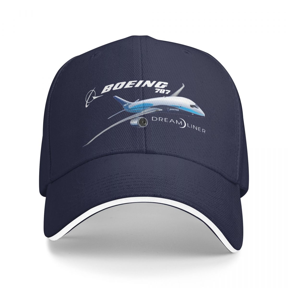91440605MAC3NXC54W Boeing 787 Dreamliner Accessoires Unisex Dames Baseball Caps Hoeden Pet Casual Formele Activiteiten Verstelbare Hoofddeksels One Size