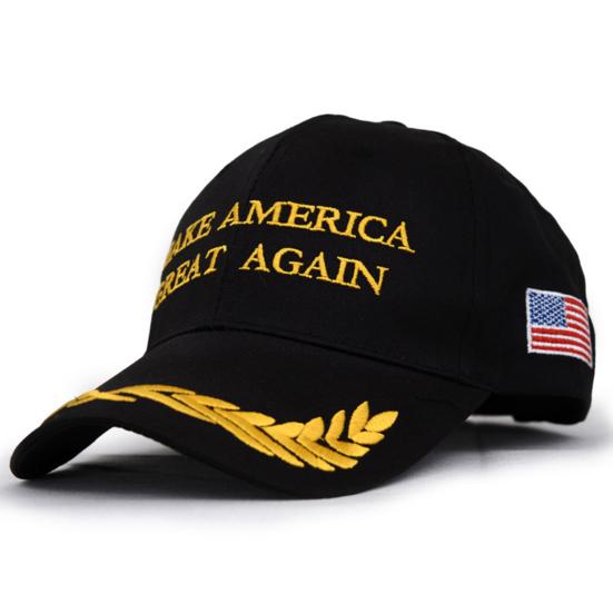 Zoeneed Unisex Baseball Cap Trump 2024 Brief Borduren Lange Rand Zonnebrandcrème Anti-UV Verstelbaar Paardenstaartgat Outdoor Pet Zonnehoed F