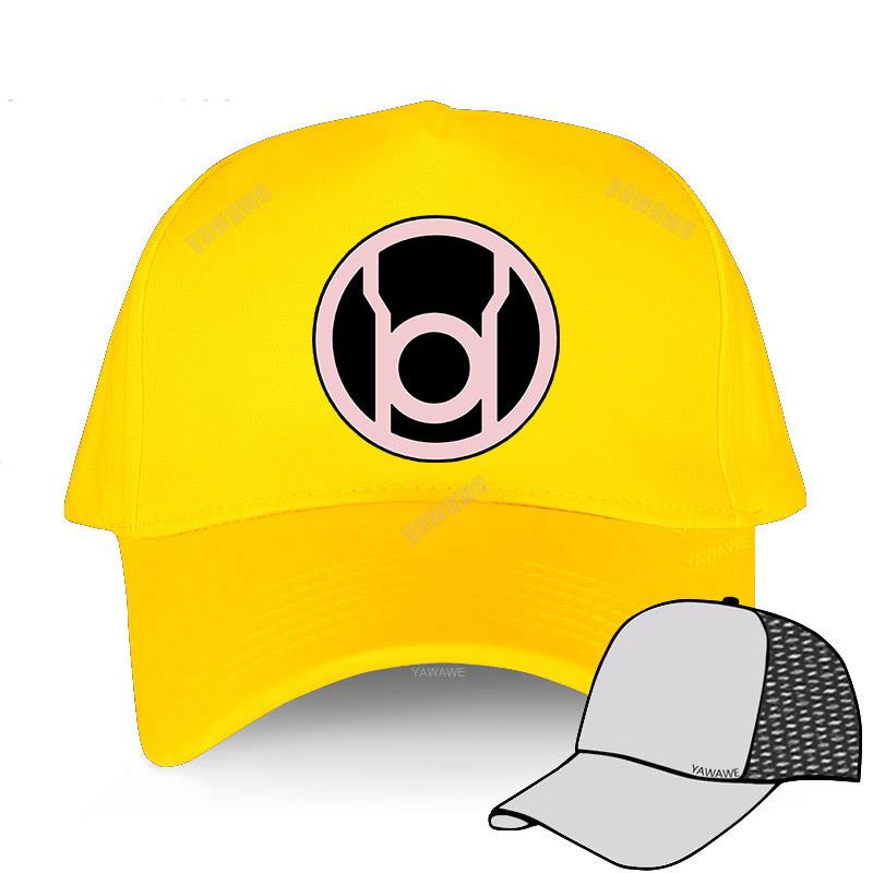 Moto Cap Merk Casual Baseball Cap zwarte luxe hoed voor mannen Green Lantern Corps Red Lantern Symbol Logo dames klassieke mode petten zonnehoed Adjustable