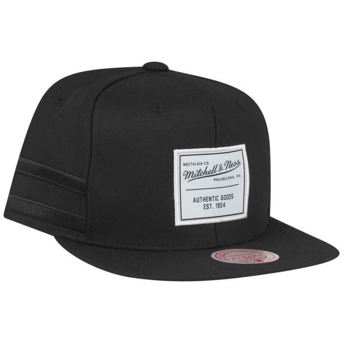 59caps Casquette Snapback - Mitchell & Ness - GAMEDAY PATCH - Noir - 100% Polyester - Sportswear