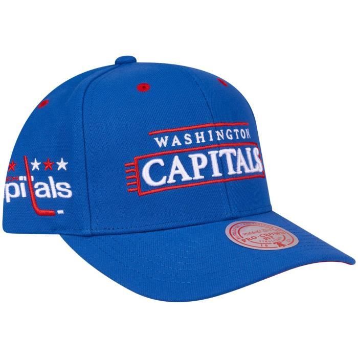 59caps Casquette Snapback - MITCHELL & NESS - LOFI PRO - Washington Capitals - 100% Polyester - Confort optimal
