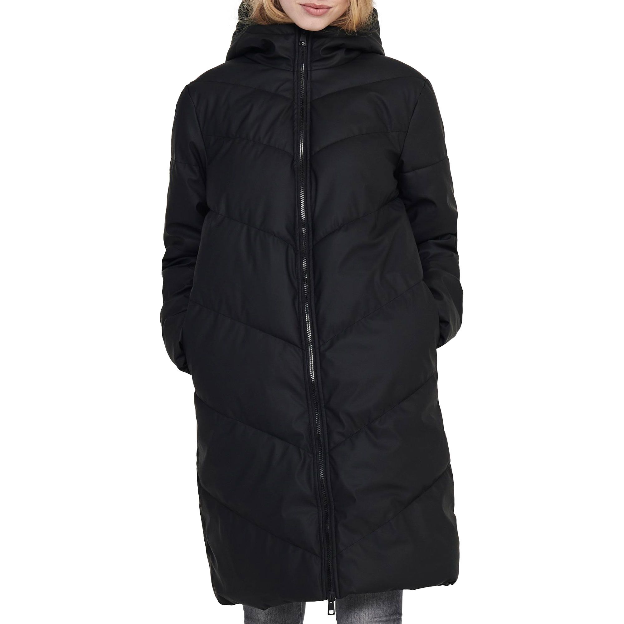 JDY Ulrika Long Puffer Winterjas Dames