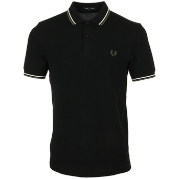 Fred Perry Twin Tipped Polo Shirt, zwart