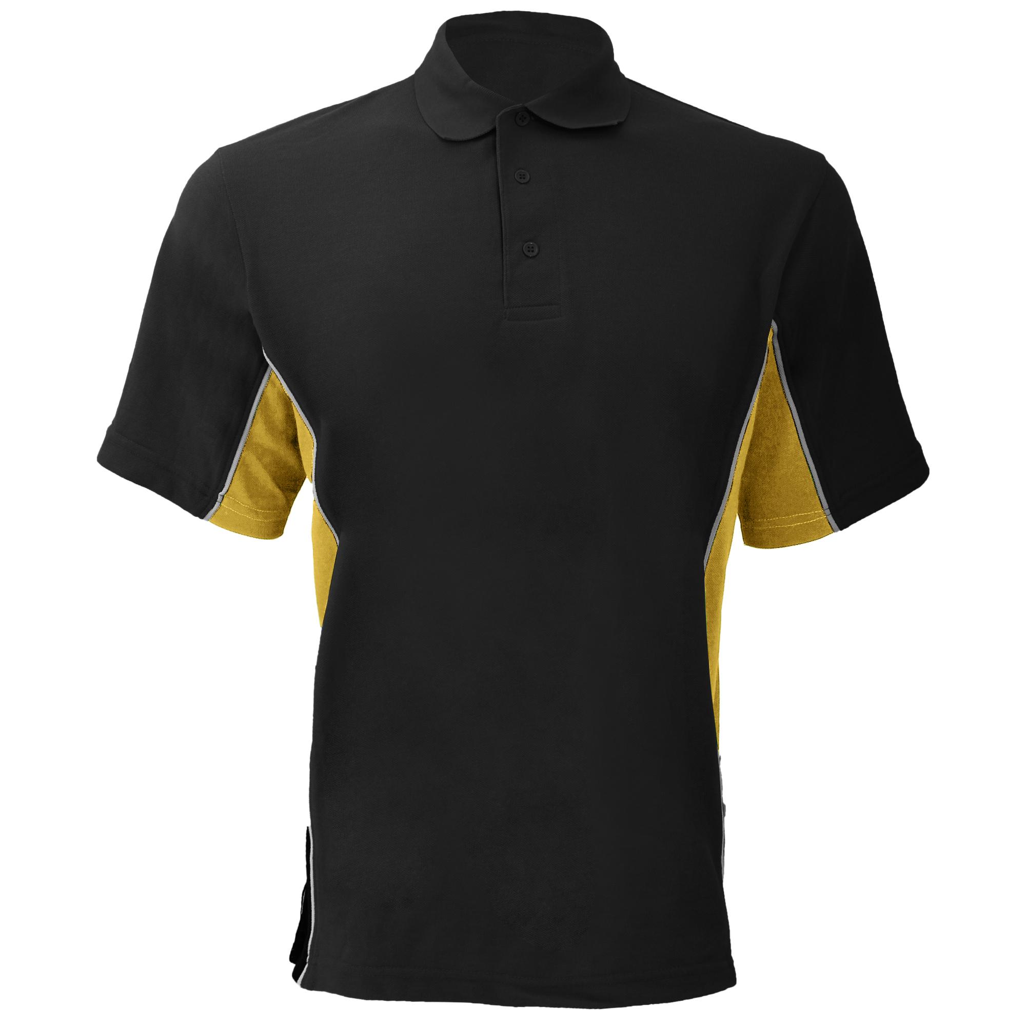 Gamegear Mens Track Pique Short Sleeve Polo Shirt Top M