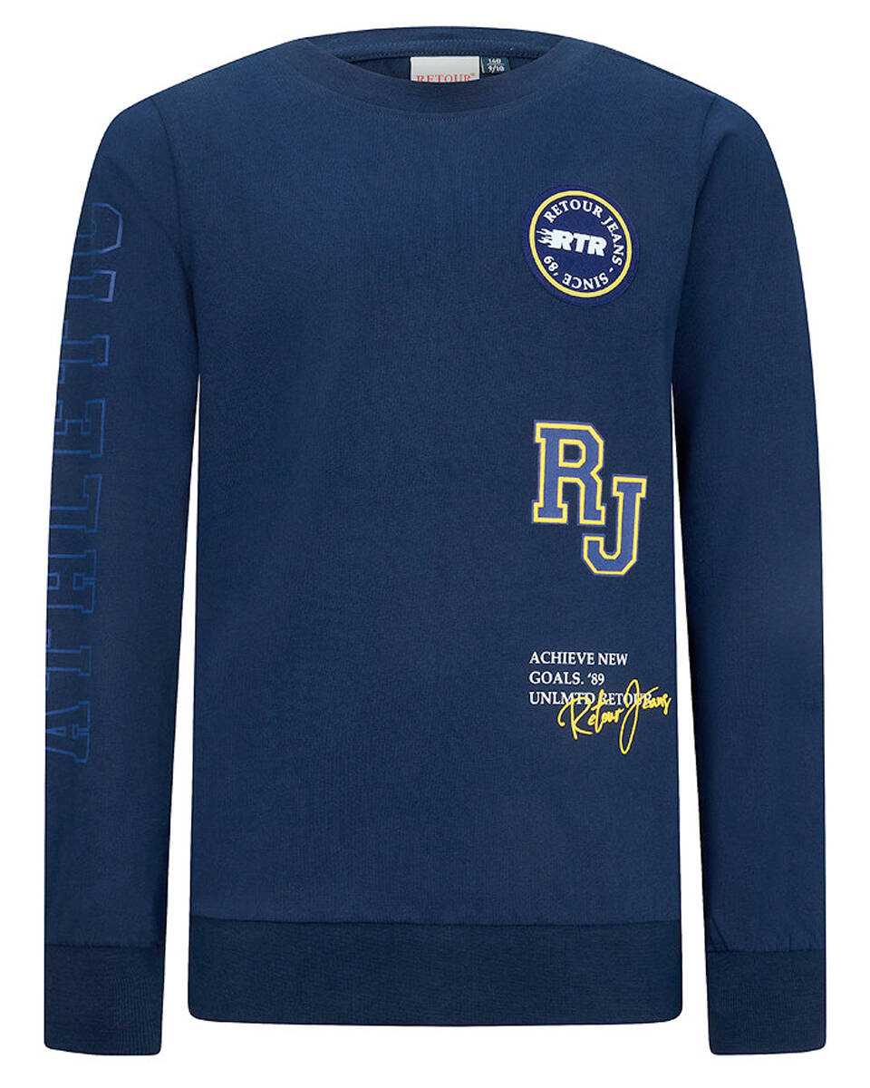 Retour T-shirt lange mouw rjb-053-209 kenji