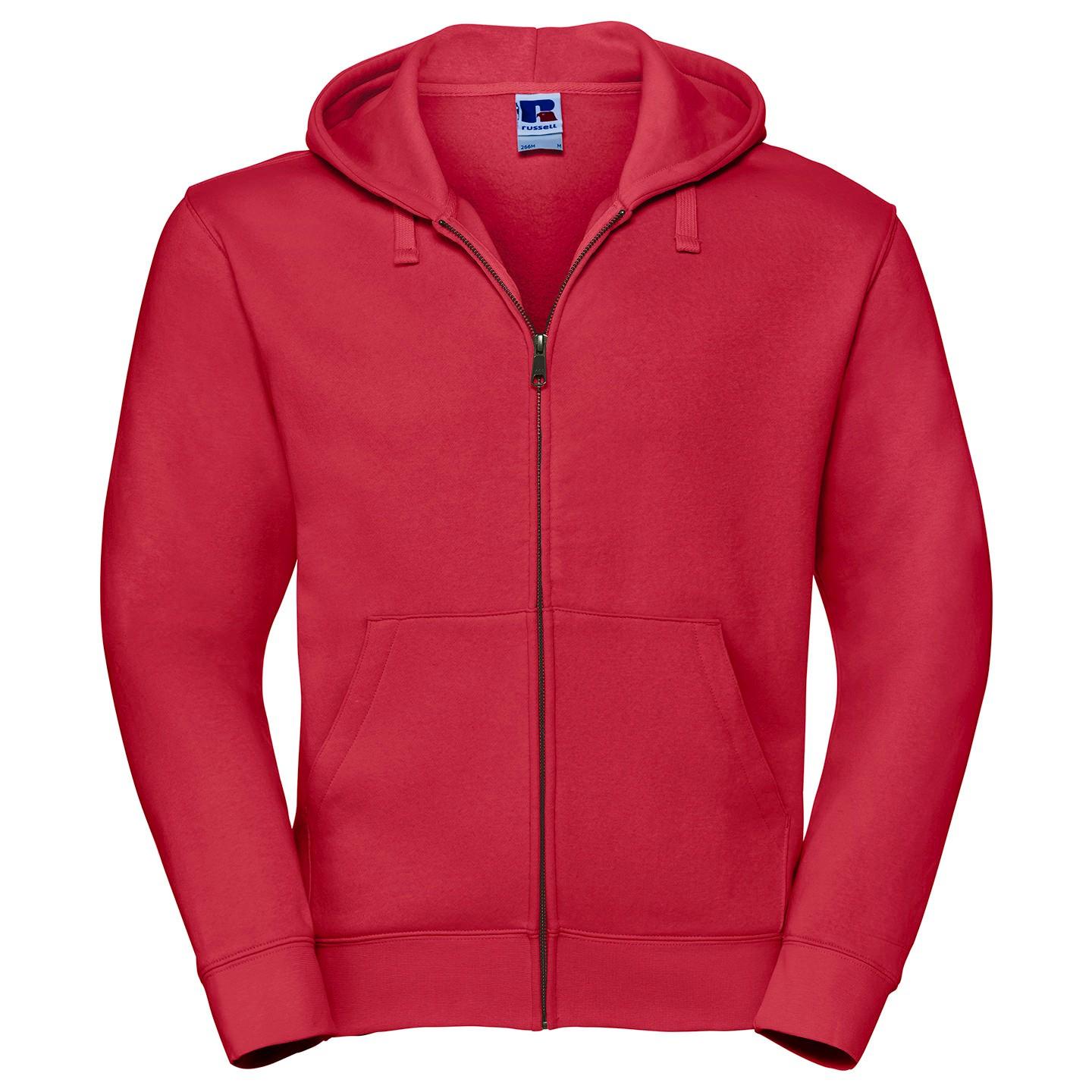 Russell Authentieke herenhoodie met volledige ritssluiting S