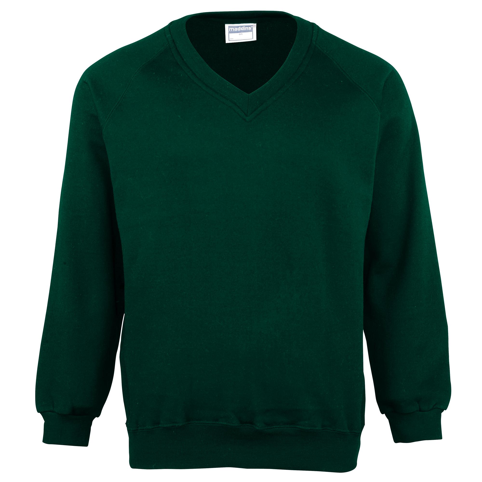 MADDINS Heren Colorsure V-hals sweatshirt S
