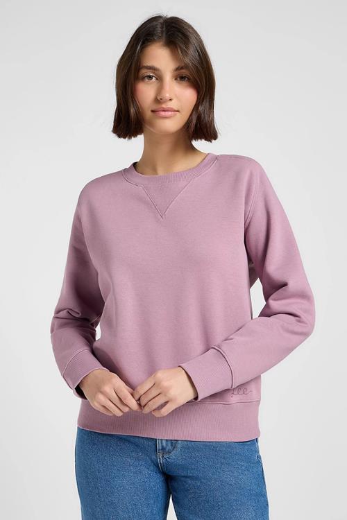 Steegenga LEE Relaxed Raglan Crew Sweatshirt | Plumberry