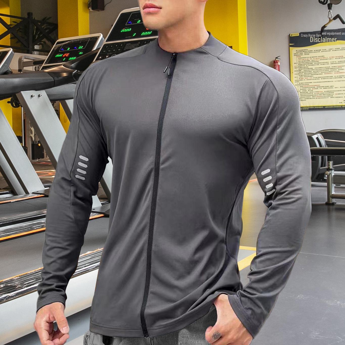 VantaGoods Heren Basketbal Training Rits T-shirt - Losse pasvorm, Korte Mouw 3XL