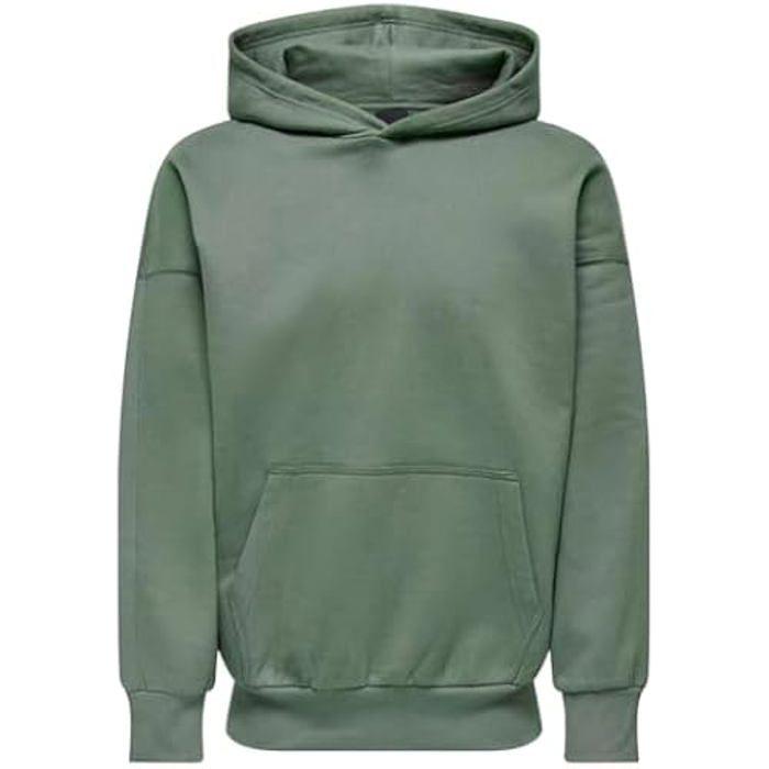 TECHSALES Sweat-shirt - ONLY & SONS - Onsdan - Bronze - Manches longues - Col arrondi