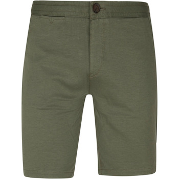 Vanguard Broek  Chino Short Twill Donkergroen