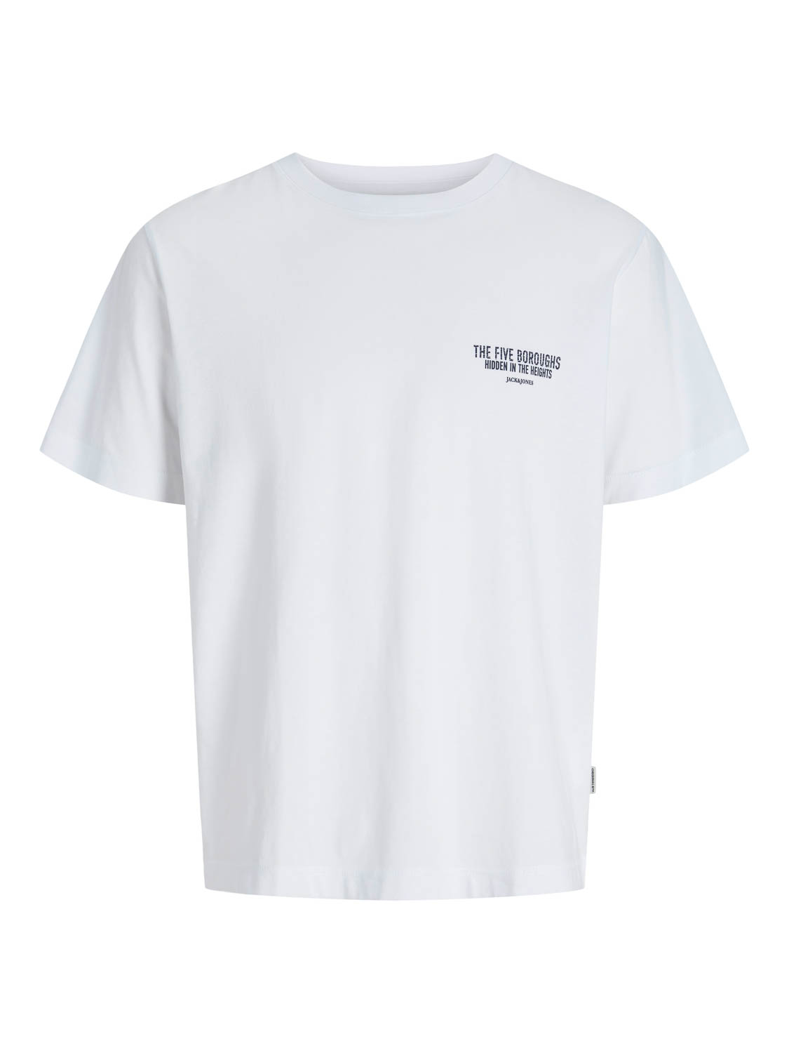 Jack and Jones Joryork Back Tee Ss Crew Neck