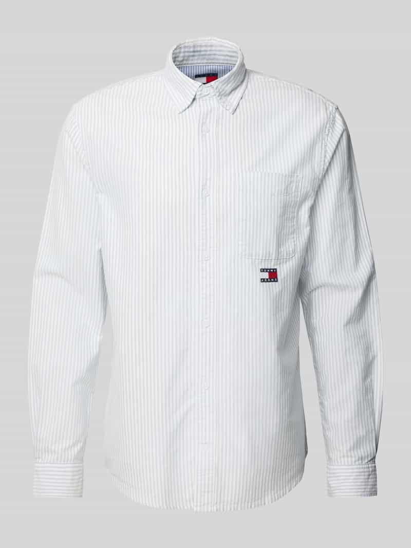 TOMMY JEANS Overhemd met lange mouwen TJM STRIPE OXFORD SHIRT EXT