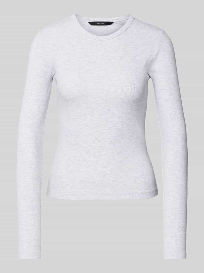 Vero Moda Shirt met lange mouwen VMCHLOE LS SHORT TOP JRS NOOS