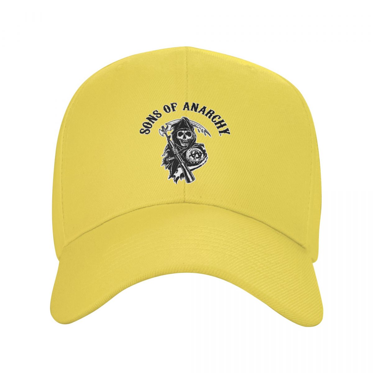 POPI home Sons Of Anarchy Baseball Cap Volwassen The Death Reaper Verstelbaar The Death Reaper Dad Hat Vrouwen Unisex Snapback Sport Trucker Caps Adjustable Cap