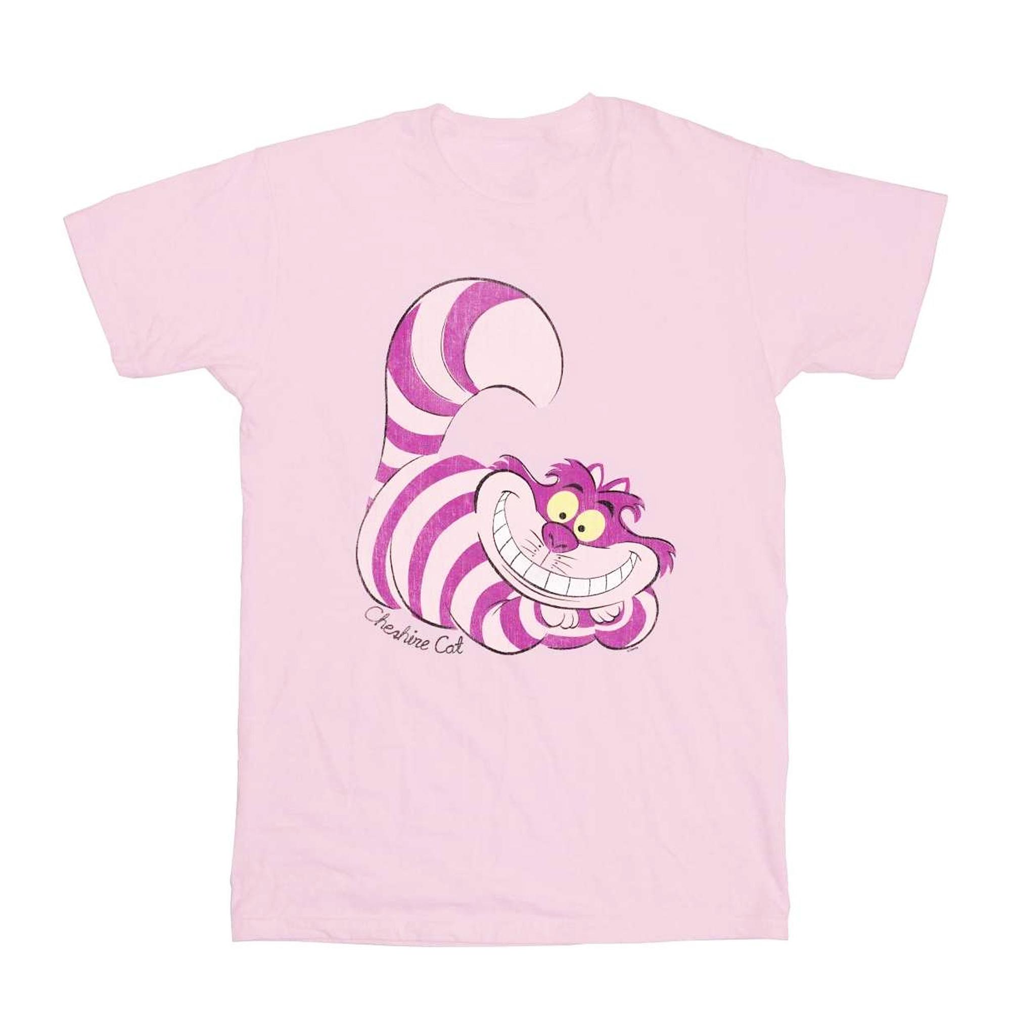 Disney meisjes Alice In Wonderland Cheshire Cat katoenen T-shirt 9-11 Years babyroze kleur