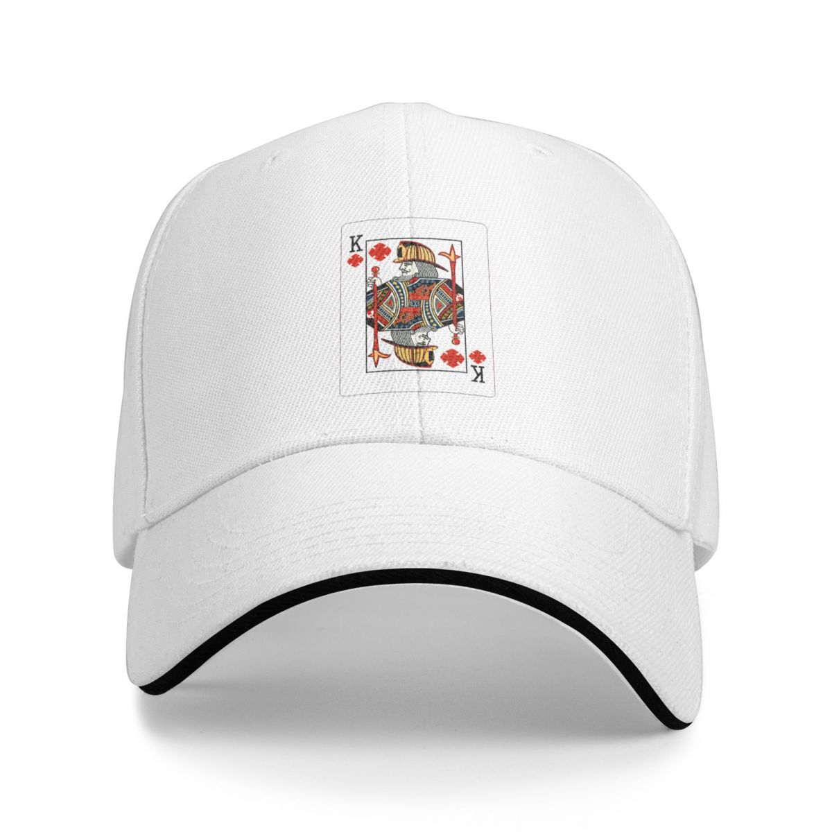 Kiki Cap Brandweerman ~ King Of Maltese Baseball Caps Snapback Mode Baseball Hoeden Ademend Casual Outdoor Polychromatisch Aanpasbaar As shown