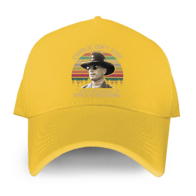 91530102MAC2AA7079 Vintage Apocalyps nu Charlie Don't Surf Baseball Cap Film Ik hou van de geur van Napalm In de ochtend Unisex Vrouwen Caps Hip Hop Hat Adjustable