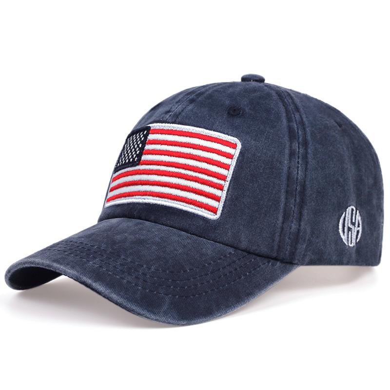 91420583MAC2W16L8R Mode Amerika USA Vlag Baseball Cap Voor Unisex Vrouwen Snapback Hoed Leger Amerikaanse Vlag Bone Trucker hoeden Hoge kwaliteit hiphop caps
